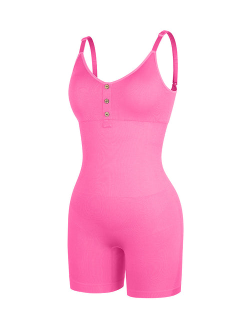 Well-in Vogue Seamless Bust Support Waist and Abdomen Shaping Butt Lifting Jumpsuit